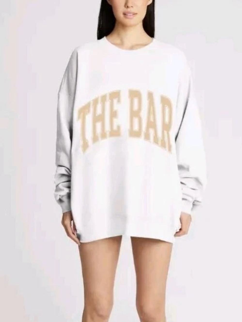 The Bar Varsity Crewneck Sweatshirt Size Large